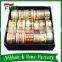 wholesale outdoor decorative wired fabric christmas ribbon