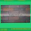 Old red ceramic tile exterior wall decorative thin fire brick