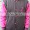 bomber style man cotton varsity jacket