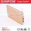 SUNPOW mobile phone battery charger compact jump starter car battery jump starter