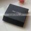 Black paper folding box with your logo printing
