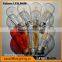 led a60 e27 6w 3000k globe led filament bulb, edison led vintage light bulb