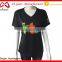 China Clothes Factory 100% Cotton T Shirts Man Woman Promotion Custom Design V Neck Tee Shirts