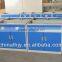 C-frame wall bench with suspend steel cabinet