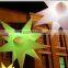 battery operated wedding party night club bar decoration glowing hanging light up led lighted inflatable star with 16 angles