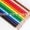 black wood color pencil ,reasonable & acceptable price wooden paint color pencil,colored pencil kits