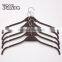 Coffee Color Large 43*22CM Plastic Women Clothes Hanger