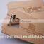 ECO friendly wooden material personalized laser engraving logo 16GB credit card usb flash pen drives