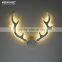 Modern Acrylic Wall Lamp LED Deer Antler Wall Sconces MD81777-L2