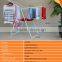 Butterfly shape practical cloth airer,China supplier balcony laundry drying,Steel pipe folding hanging clothes rack