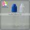 trade assurance clear pet 15ml plastic mason jars hadle cap plastic bottle/blue pet plastic dropper bottle