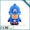 Wholesale Captain Americal USB Flash Drive for Xmas Gifts