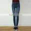 New Style Latest Design Cheap Fringed Jeans Ladies