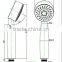 two function ABS round hand shower head with WELS ARP812