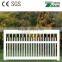 PVC plastic fencing for garden