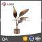 Line shape iron rod finials for curtains