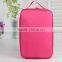 Three layers portable travel shoe storage bag