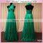Green halter bridesmaid dress for fat