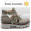 Chengdu factory sell new models unique design dark gray casual ladies flat shoes