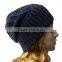 Bluetooth V4.1 Wireless Handsfree Phone Music Receiver Beanie Knitted Hat Black