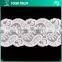 Width 6.2 Centimeter White Stretch Tape Trim Spandex Elastic Lace