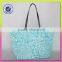 Ladies shoulder bags polyester and paper clutch bag