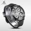 WEIDE Watch Men 2016 Sport Stainless Steel Back Water Resistant Original Diving Watch Unique Multiple Time Zone Wrist Watch