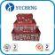 Christmas rectangle gift metal tin boxes set