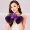 fashion hot-selling safety winter gloves gloves leather glove with fox fur