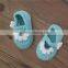 customized color Mint Green Baby Crochet Shoes Booties