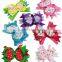 Hot Selling Girls Hair Bow Hair clips Hair Accessories polka dots clips