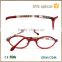 New round shape red color kids eyeglasses,distort meterial TR baby optical frame