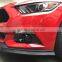 Carbon Fiber Front Bumper Fog Lamp Cover for Ford Mustang 2015 UP