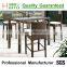 Hot Sale Garden Wicker Bar Table and Chairs