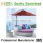 all weather PE rattan daybed with canopy