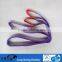 Heavy duty EB type polyester webbing hoist lifting belt