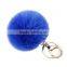 New design Rabbit Fur Ball Keychain with great price