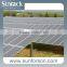 MW plant solar energy ground mount system