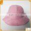 2016 portable multiple colors ladies sun custom bucket hats with bags
