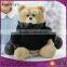 2016 Hot Sale Custom Black Clothe Bear Toy Cute Plush Teddy Bear