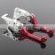 motorcross CNC adjustable folding brake and clutch levers for CRF450 parts