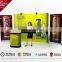 Trade show collapsible folding metal pop up exhibition stand 3*3 3*4