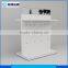 Shop equipment stainless wall display showcase for clothes