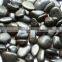 black polished nature river stone