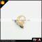 2016 Wholesale Design Fashion Boho Natural Stone 18k Gold Color Ring Jewelry