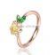 925 Silver Plated Gold 1 Gram Engagement Ring For Men RIPY061