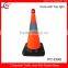 height500mm nylon body rubber trafic cones