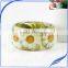 Elegant jewelry women wholesale transparent bangles with dried sunflower bracelets