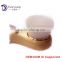 Hot selling soft hair wooden handle face cleaning brush