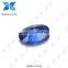wax casting oval cut sapphire colored loose nano gem stone for jewelry